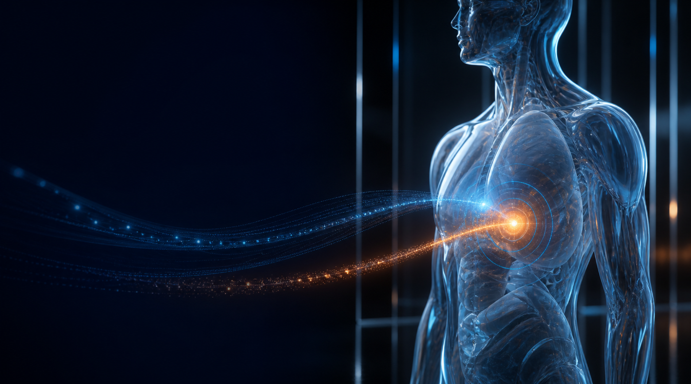 Radiopharmaceutical tracer reaching its target in the body